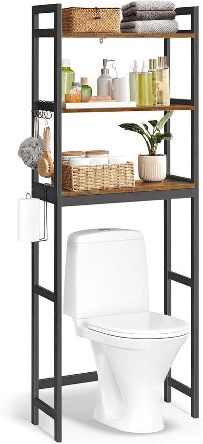 SONGMICS Over-The-Toilet Storage, 3-Tier Bathroom Organizer Over Toilet by Unknown