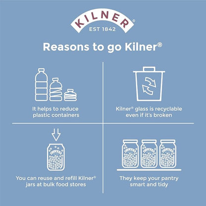 Kilner Cheese Store Airtight Cheese Storage, Removable Silicone Seal - Image 10