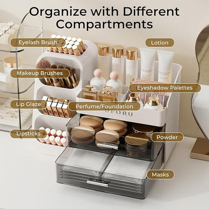 UFORU Makeup Organizer Countertop - Image 3