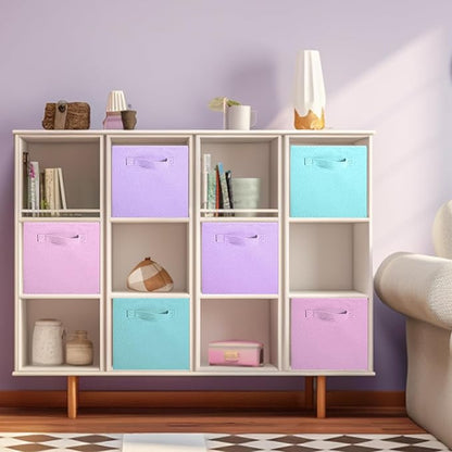 ShellKingdom Storage Bins, Foldable Fabric Storage Cubes And Cloth Storage - Image 3