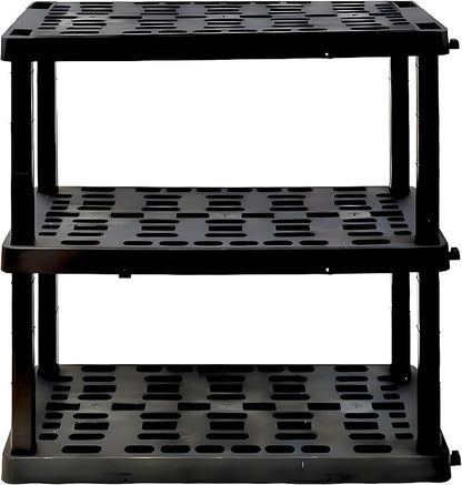 Oskar Heavy Duty Plastic Storage Shelves- by Koolatron