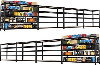 PrimeZone 60" W X 24" D X 72" H Heavy Duty Garage Storage Shelves by PrimeZone