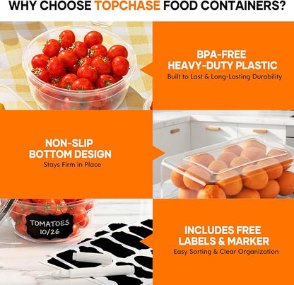 50 PCS Food Storage Containers - Image 5