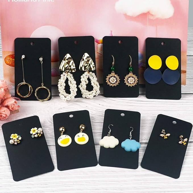 Earring Card Holder Earring Display Cards Hanging Earring, Kraft Paper Tags - Image 6