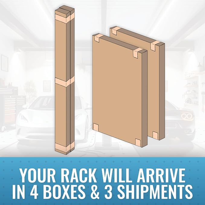 2-Pack 4 x 8 MonsterRax Overhead Garage Storage Rack, Ceiling Racks - Image 3