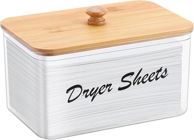 Tbestmax Acrylic Dryer Sheet Holder Container - Image 8