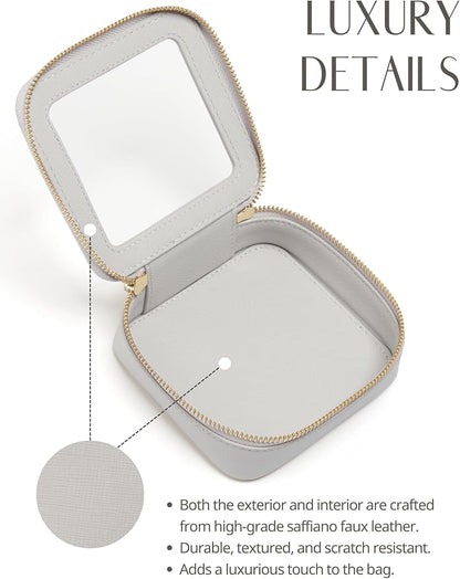 Popvibe Clear Makeup Bag Travel Cosmetic Case Transparent Toiletry Bag - Image 6