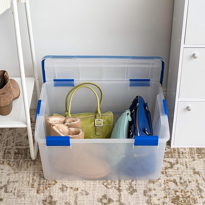 IRIS USA 3-Pack 60 Qt Storage Bins - Image 6