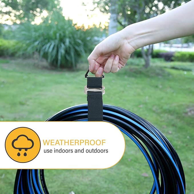 Heavy Duty Extension Cord Holder Organizer 17 Inch Adjustable Storage Straps - Image 5