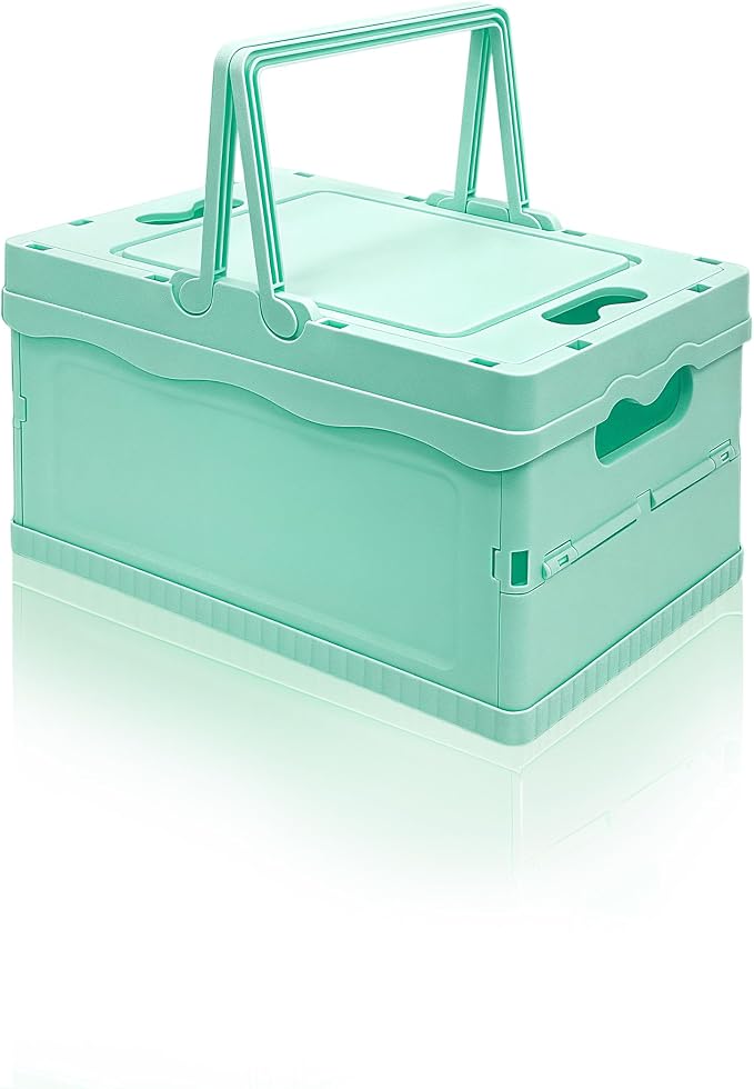 Foldable Small Plastic Baskets by Daixers