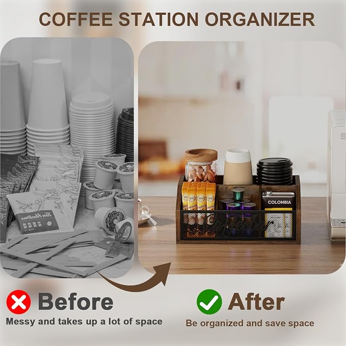 YINMIT Coffee Station Organizer - Image 5