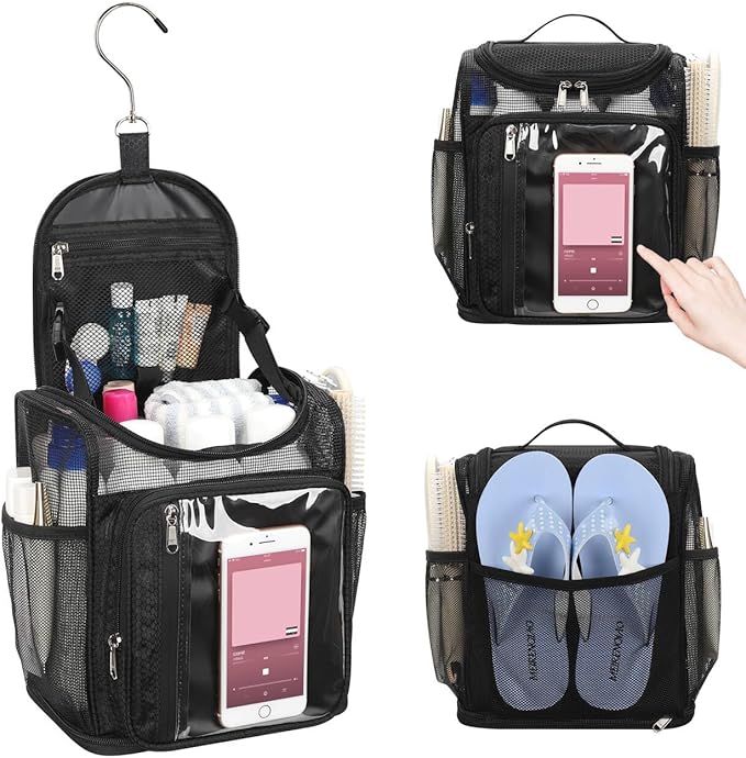 Hanging Shower Caddy Portable by OrganizeYourMakeup