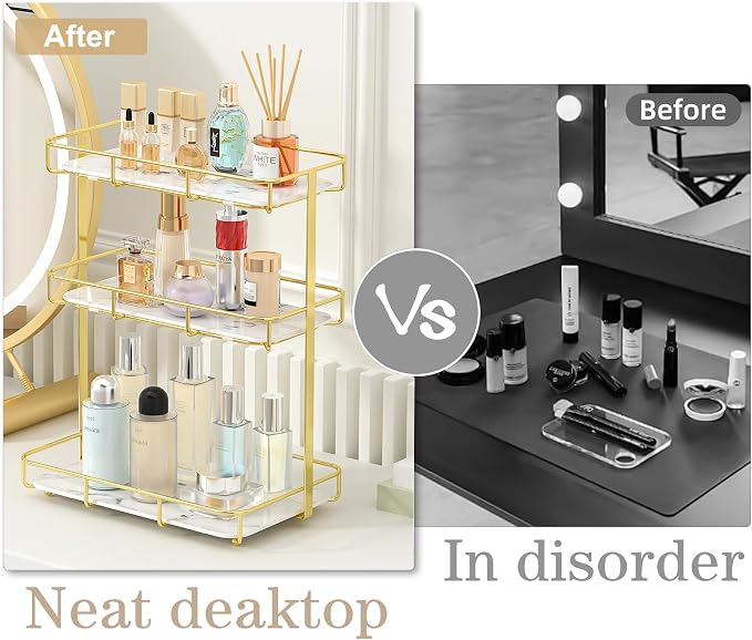 Bathroom Organizer Countertop Perfume Organizer Makeup Organizer Cosmetics - Image 5