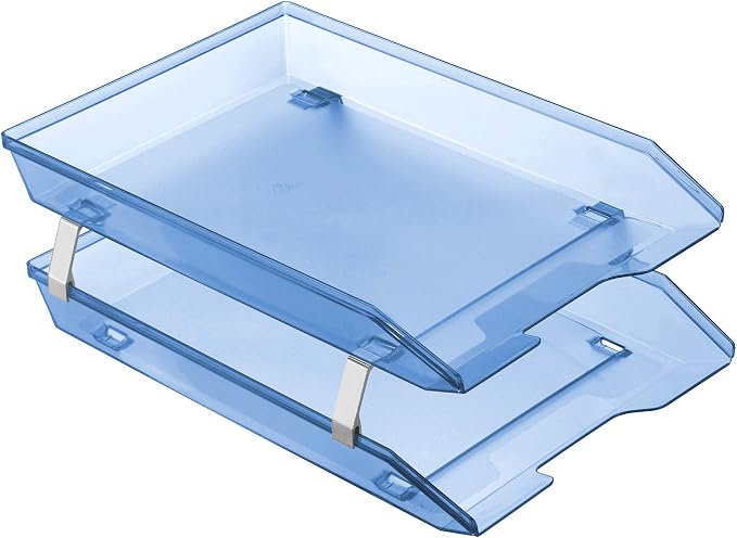 Acrimet Facility 2 Tier Letter Tray, Front Load, Letter Size/A4, Desktop File by Organizingyourlife
