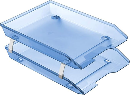 Acrimet Facility 2 Tier Letter Tray, Front Load, Letter Size/A4, Desktop File by Organizingyourlife