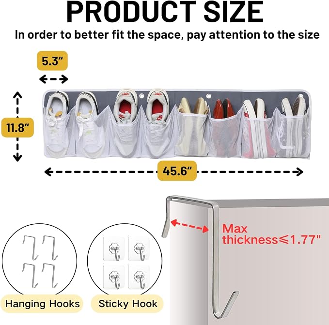 RV Shoe Storage for Bedside - Image 5