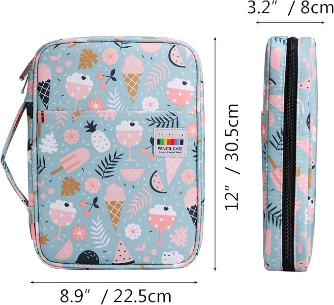 JAKAGO 220 Slots Colored Pencil Case Large Capacity Pen Holder - Image 2