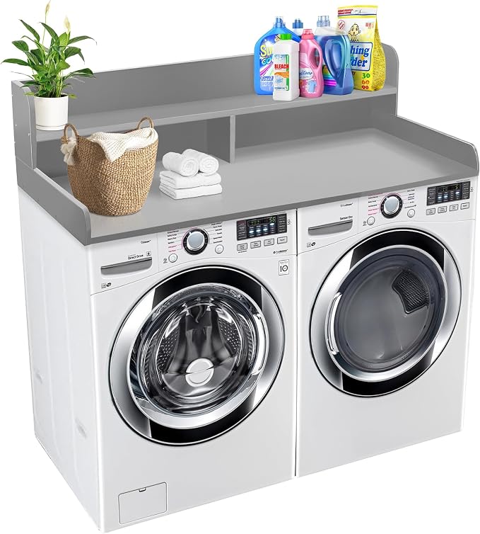 Royxen Laundry Countertop with Storage Universal Fit, Washer and Dryer by Royxen