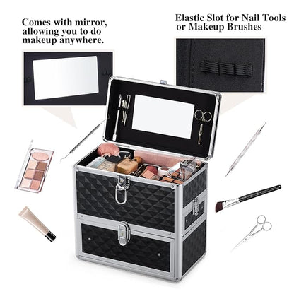 Frenessa Nail Polish Makeup Train Case - Image 4