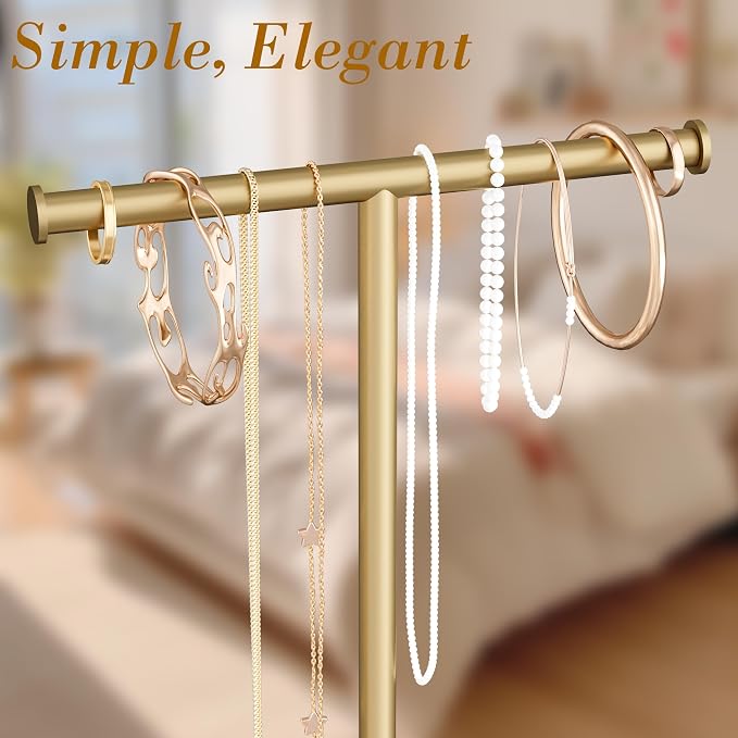 Gold Necklace Organizer Stand - Image 3