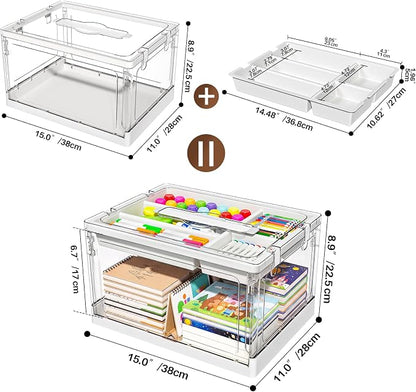 24QT 1Pack Craft Organizers and Storage - Image 2