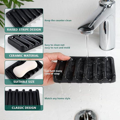BosilunLife Black Bathroom Accessories Set - Image 5