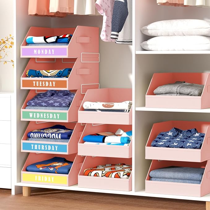 DIMJ Closet Organizers Storage Bins - Image 3