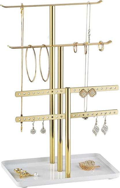pickpiff Jewelry Stand Organizer Necklace Holder- 12.5" Sturdy Earring and by pickpiff