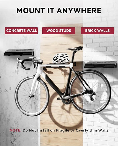 HAPBEAR Bike Wall Mount Rack - Image 5