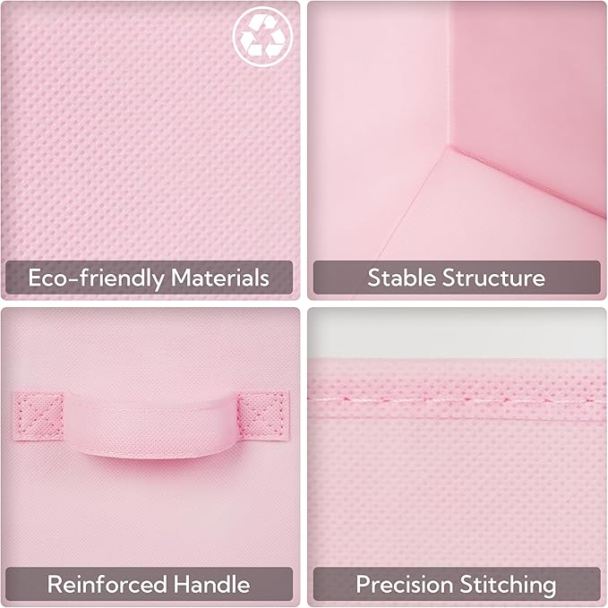 GRANNY SAYS Cube Storage Bins, 11 Inch 6 Pack Storage Cube Organizer, Foldable - Image 5