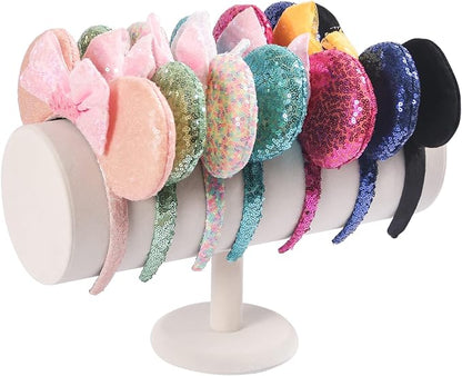 ByKen T-bar Headband Holder Organizer, Hair Band Ear Jewelry Accessories - Image 2