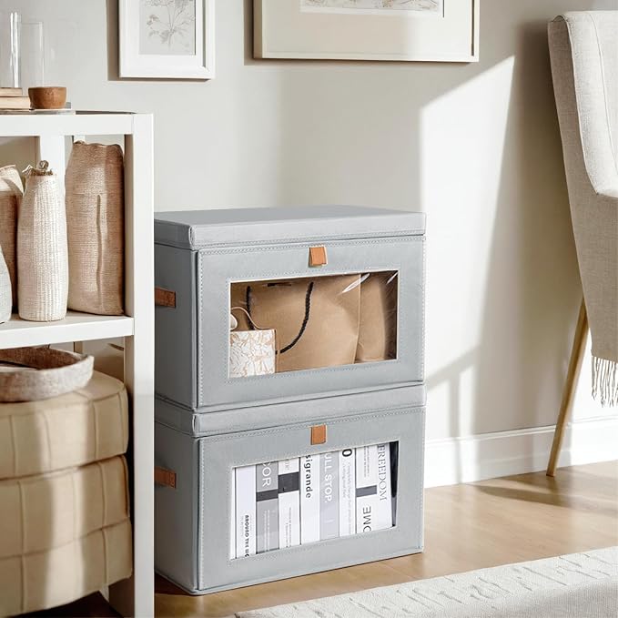DIMJ Storage Bins with Lids - Image 5