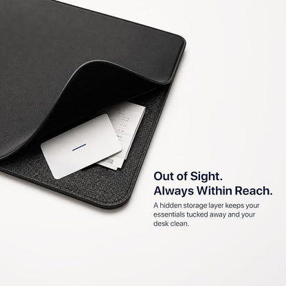 Wireless Charging Desk Mat, Detachable MagSafe & Qi Mouse Pad - Image 4