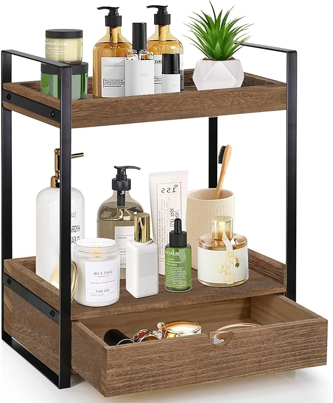 Ukonvi 2-Tier Bathroom Organizer Countertop by Ukonvi