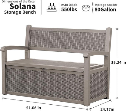 Outdoor Storage Bench - Image 5