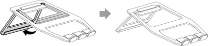 Amazon Basics Aluminum Portable Foldable Laptop Support Stand - Image 7