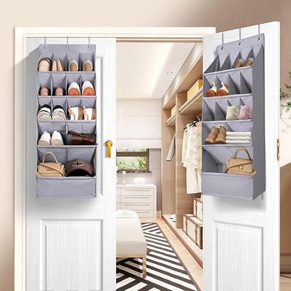 FENTEC 1 Pack Over-the-Door-Shoe-Organizers, Hanging Organizers - Image 9