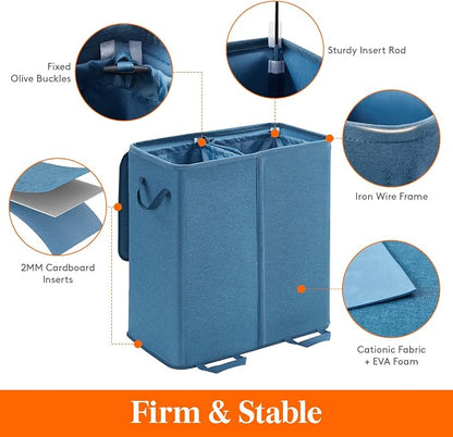 Lifewit Double Laundry Hamper - Image 2