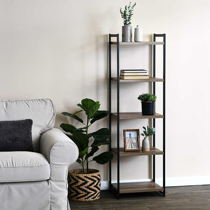 Household Essentials 5 Tier Storage Tower Metal - Image 4