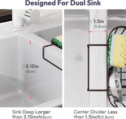 SWTYMIKI Sponge Holder for Kitchen Sink - Image 2