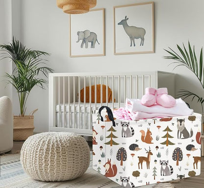 Rectangular Kids Storage Bin Gift Basket - Image 4