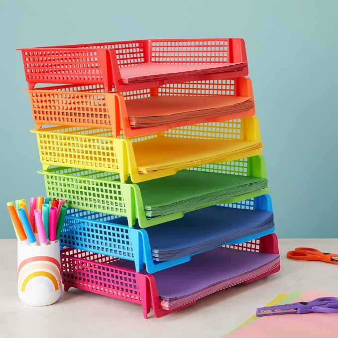Bright Creations Teacher Supplies Letter Tray Organizer - Image 2