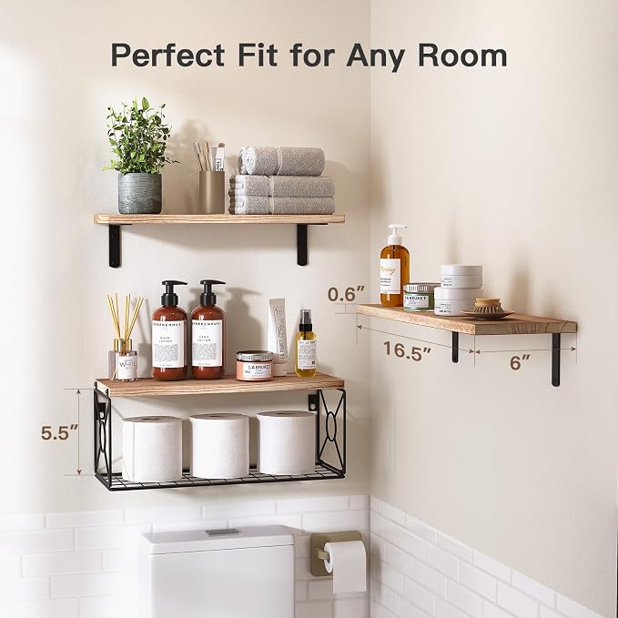 Amada Bathroom Shelves Over Toilet - Image 3