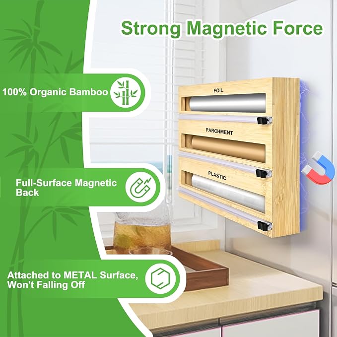 MSJGA Magnetic Plastic Wrap Dispenser - Image 2