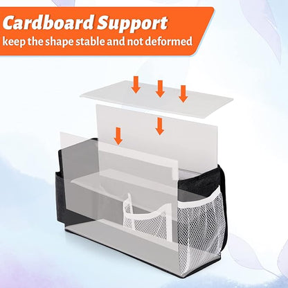 Loghot Bedside Caddy/Bedside Storage Bag Hanging Organizer - Image 4
