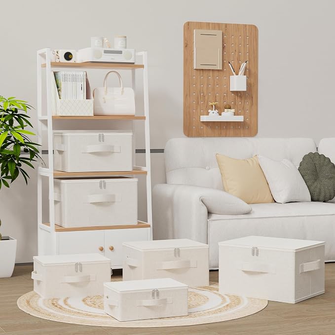Underbed Storage Box with Lid, Foldable Clothes Organizers, Home Organising - Image 2