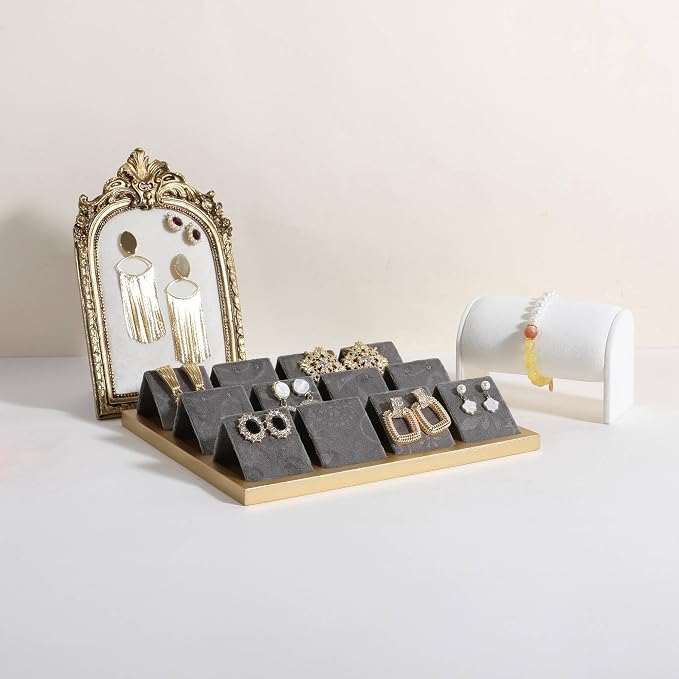 GemeShou Golden coated earring display stand - Image 9