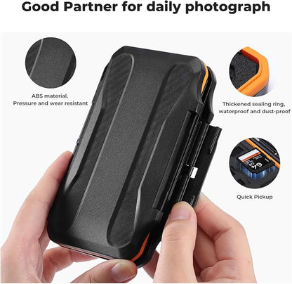 K&F CONCEPT 36 Slots SD Micro SD Memory Card Case, Water-Resistant SD Card - Image 3