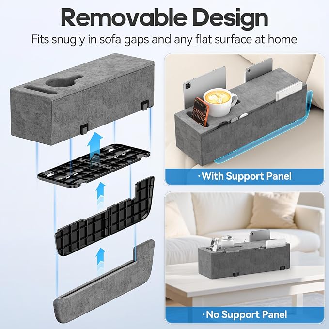Removable Sofa Armrest Couch Caddy - Image 4