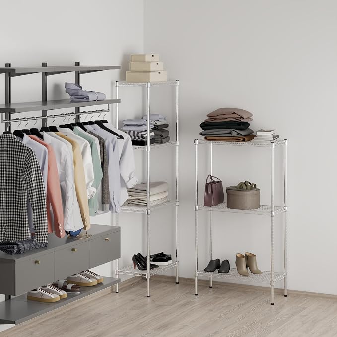 14" Deep x 30" Wide x 54" Height Wire Shelving Kit | 3-Tier | NSF Commercial - Image 6